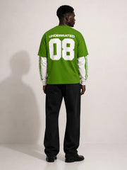 Oversized Layered Printed T-Shirt – Multiple Designs Available