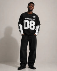 Oversized Layered Printed T-Shirt – Multiple Designs Available