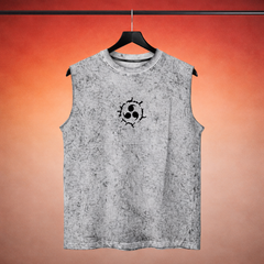 Acid Wash Tank Top  | White