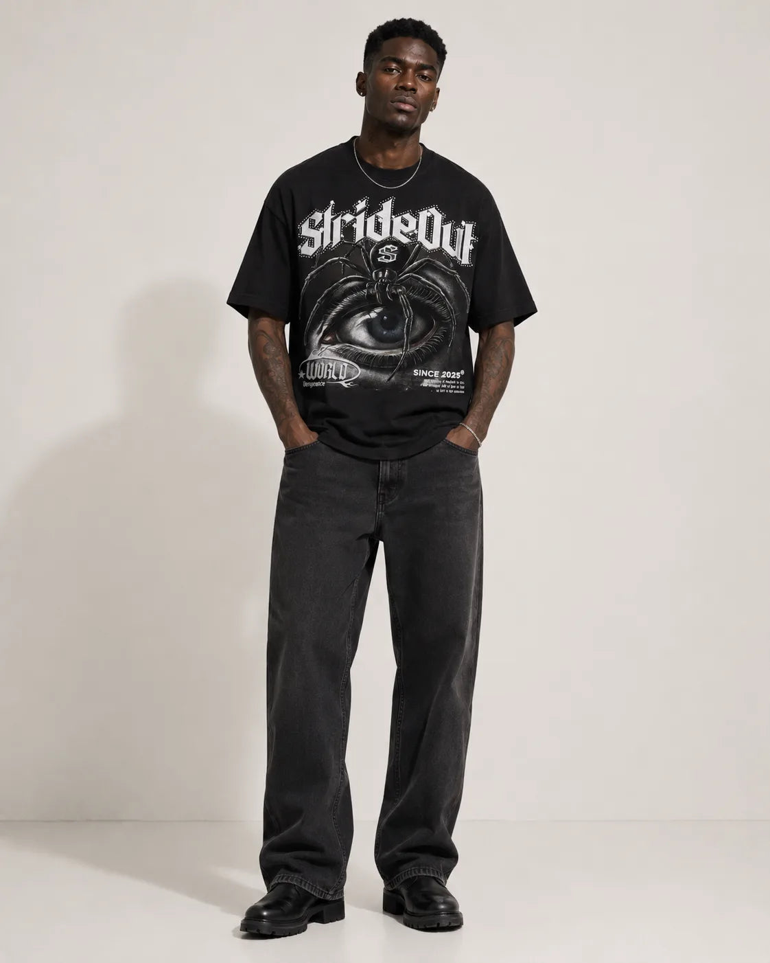 Oversized Printed Graphic T-Shirt – Multiple Designs Available