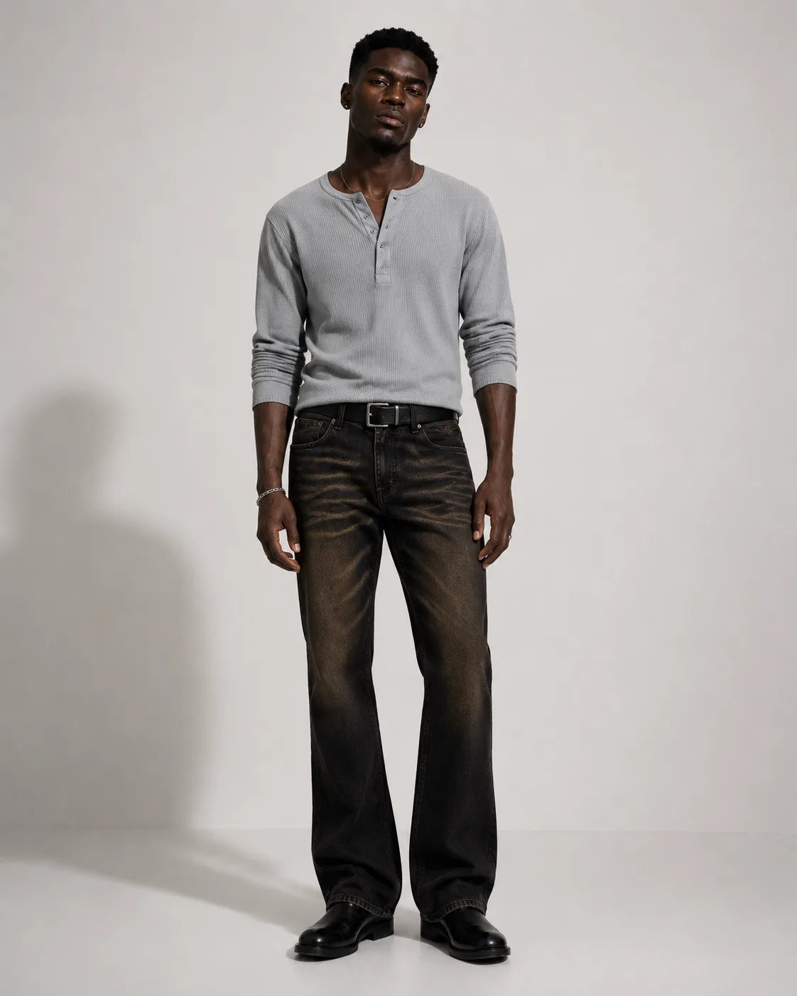 Straight Fit Denim Jeans - Victor 96