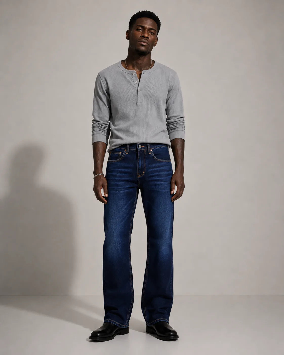 Straight Fit Denim Jeans - Victor 96