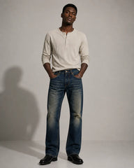 Straight Fit Denim Jeans - Victor 96