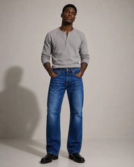 Straight Fit Denim Jeans - Victor 96