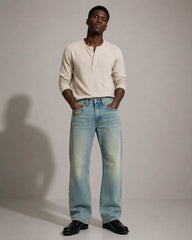 Straight Fit Denim Jeans - Victor 96