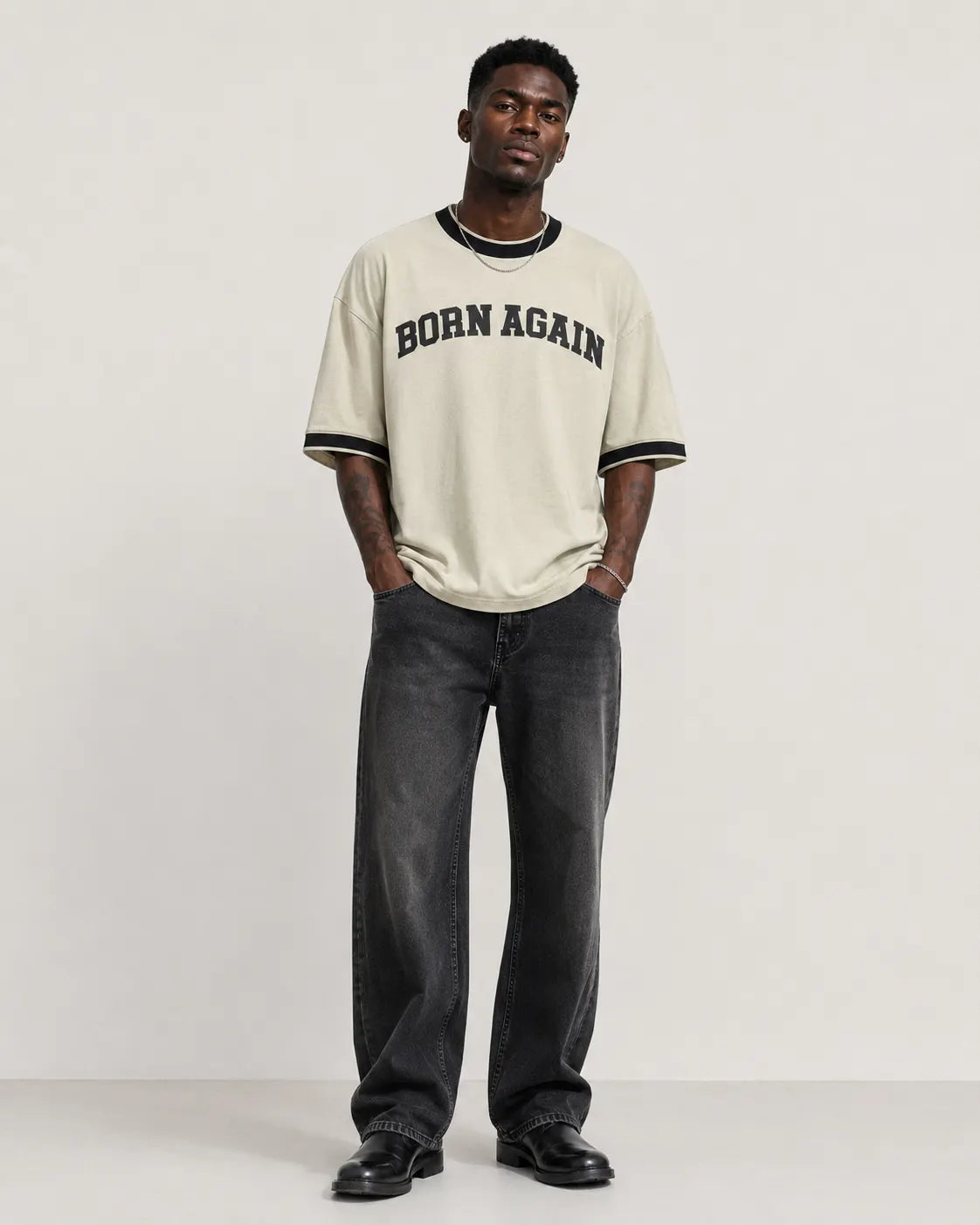 Born Again Oversized Jersey - Victor 96