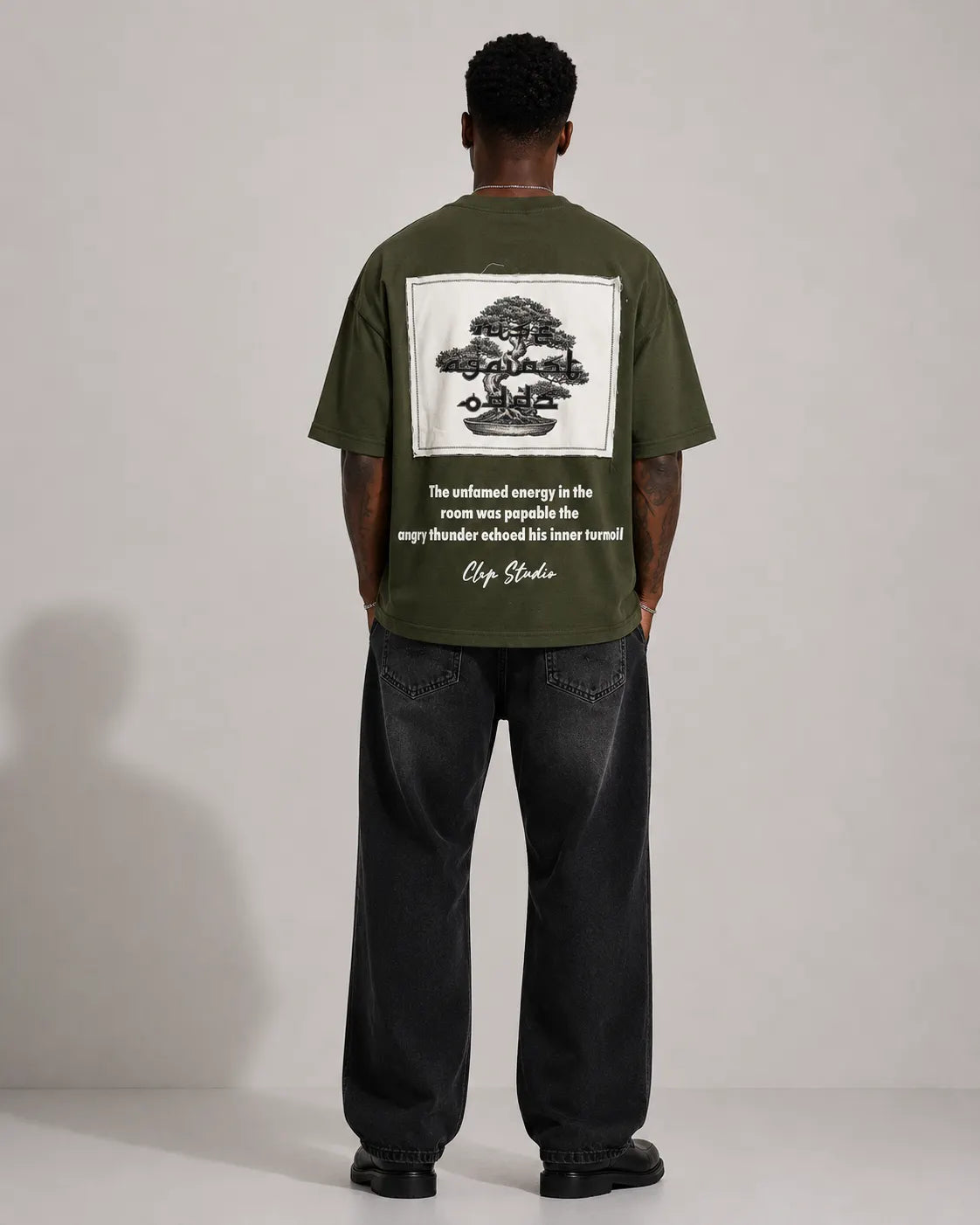 Bonsai Oversized T-Shirt - Victor 96